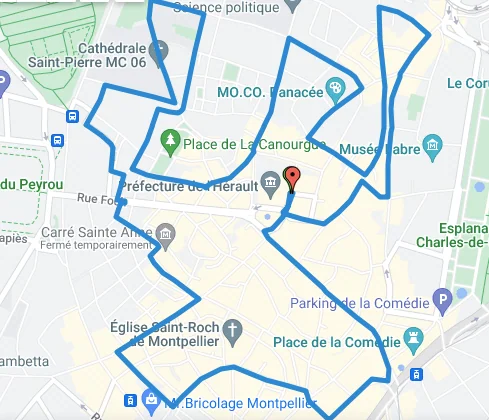 La COURSTACHE